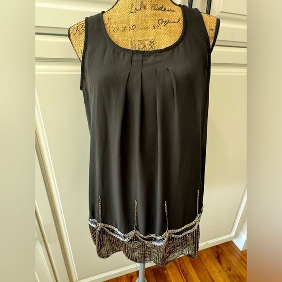 Olive & Oak Beaded tank top - Picture 1 of 7